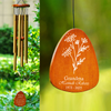 Pesonalized May The Winds Of Heaven Blow Sofly Memorial Wind Chimes LM32 893677