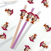 Custom Funny Face Class of 2026 Graduation Decoration Colorful Straws TH10 169133