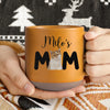 Custom Photo Cat Mom Personalized Pottery Mug CH07 899052