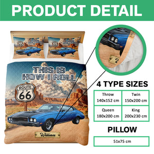 Custom Car Photo This Is How I Roll Bedding Set Gift For Car Lover CH07 899928