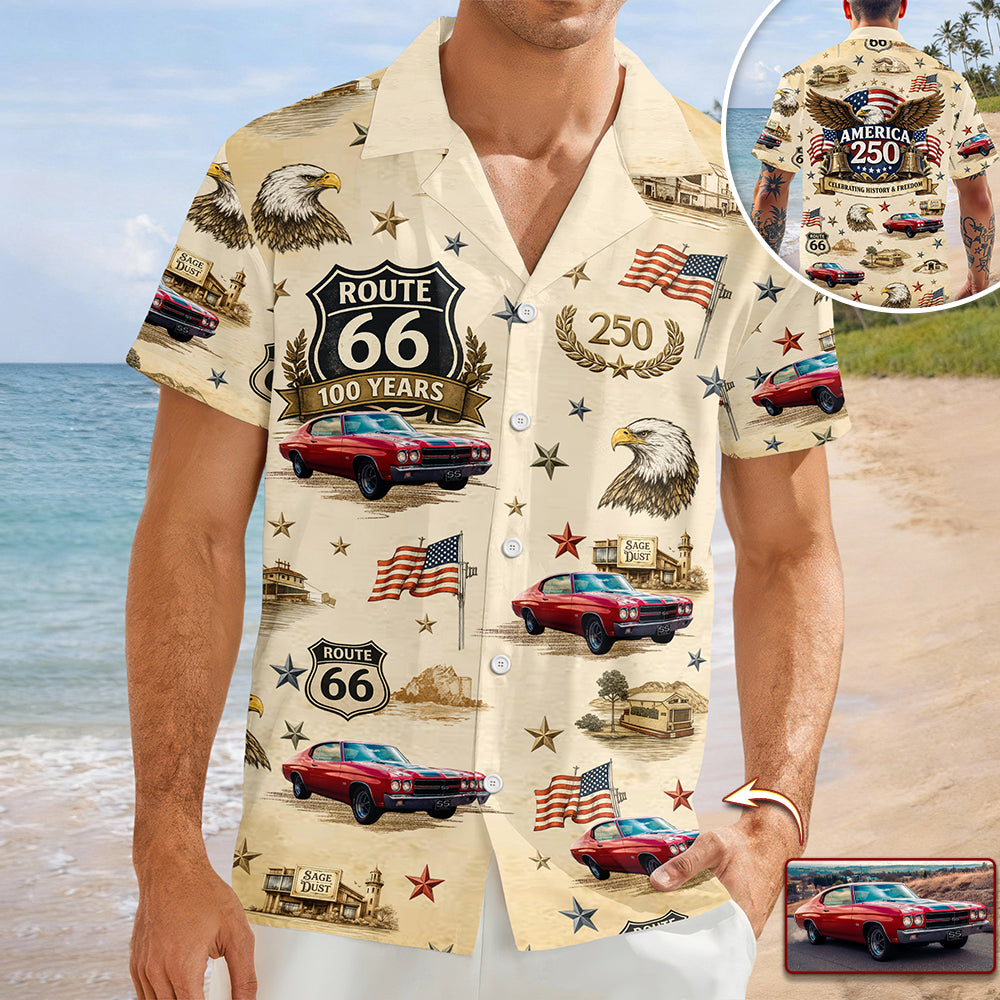 Celebrating Route 66 100 Years - America 250th Anniversary Hawaii Shirt CH07 910574