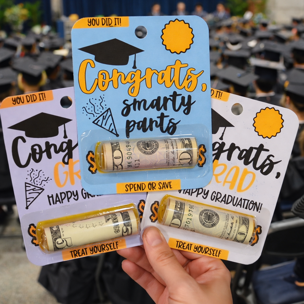 Congrats Smarty Pants Happy Graduation Money Holder Card LM32 899447