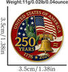 1776-2026 - 250th Anniversary United States of America Commemorative Challenge Coin LM32 897801