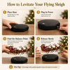 Santa's Flying Sleigh - Xmas Decor for Home, Office, Shelf & Holiday Party HO82 903636
