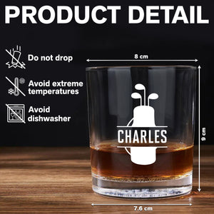 Personalized Golf Engraved Rock Glass Gift for Golfer HA75 898524