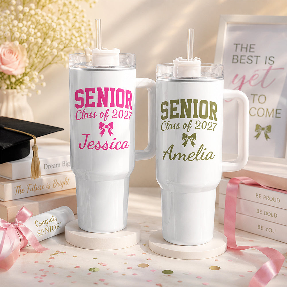 Personalized Name Senior Class of 2027 Tumbler 40oz Senior Gift HA75 919102