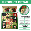 Funny Custom Face Family Christmas Pattern Bedding Set CH07 899902