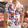 Custom Dog Photo Hawaii Shirt Gift For Pet Lovers TH10 169051