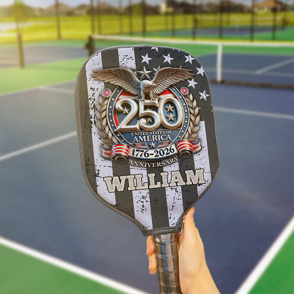 USA Eagles 250th Anniversary Semiquincentennial 1776-2026 Pickleball Cover For Sport Player TH10 898809