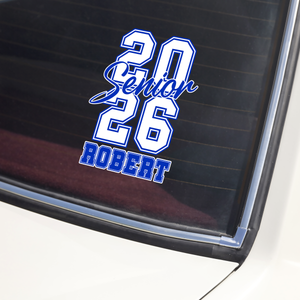 Custom Name Graduation Celebration 2026 Car Window Decal Sticker TH10 898495