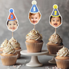 Custom Face Kid Birthday Decoration Cupcake Toppers HA75 892052