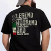 Personalized Legend Husband Dad Grandpa Back Shirt With American And Mexico Flag TH10 894317