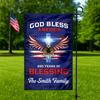 250 Years Of Blessing 250th Anniversary USA Patriotic Personalized Garden Flag HO82 900992