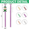 Custom Funny Face Class of 2026 Graduation Decoration Colorful Straws TH10 169129