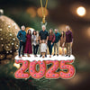 Custom Photo Sweet Family Acrylic Ornament Christmas Tree Decoration HA75 897920