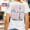 Custom Name America 1776 Front And Back Shirt TH10 898927