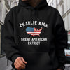 Charlie Kirk - Great American Patriot Dark Shirt LM32 65457