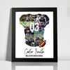 Senior 2026 Football Photo Collage Personalized Picture Frame HO82 900718