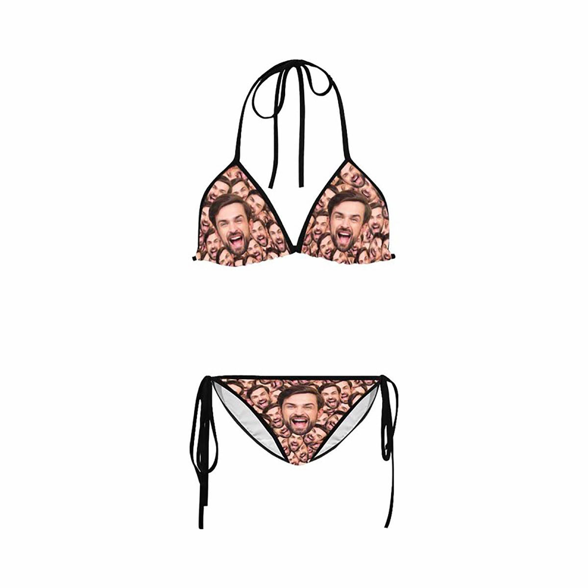 Custom Funny Face Summer Vibes Bikini 2-Pieces Swimsuit Gift for Women LM32 669499