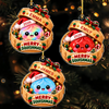 Custom Glitter Dumpling Merry Squishmas Acrylic Ornament TH10 171429
