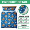 Custom Photo And Name With Icon Quilt Bedding Set For Dog Lover TH10 896663