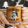 Custom Retro Senior Mom 2027 Pottery Mug - Personalized Class of 2027 Gift, Proud Family Gift HA75 922084