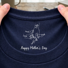 Personalized Floral Hands Mom With Kids Mother's Day Neck Print Tee CH07 910930