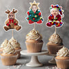 Custom Baby Photo You Are My Perfect Christmas Cupcake Toppers LM32 893911
