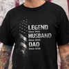 Personalized America Since 1776 Legend Husband Dad Since Comfort Shirt TH10 169521