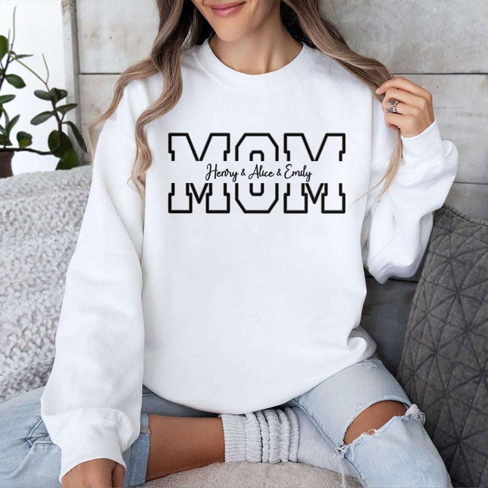 Custom Name You're A Great Dad And Mom Embroidered Sweatshirt TH10 892655