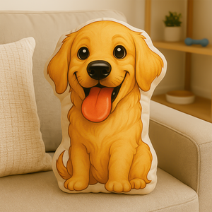 Custom Dog Cat Cartoon Photo Shaped Pillow For Dog Lovers Cat Lovers CH07 896448