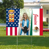 Custom Photo With Country Flag Graduation Class of 2026 Yard Sign TH10 169149