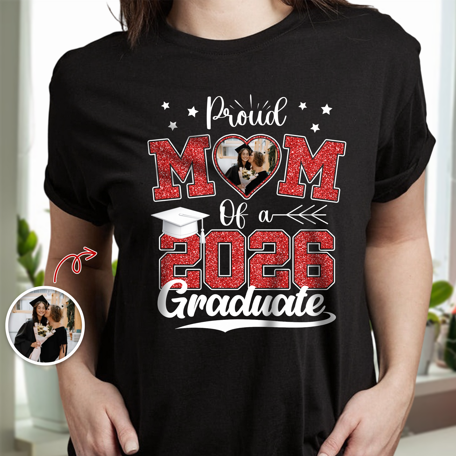 Custom Photo Congrats Graduation Personalized Dark Shirt HA75 920480