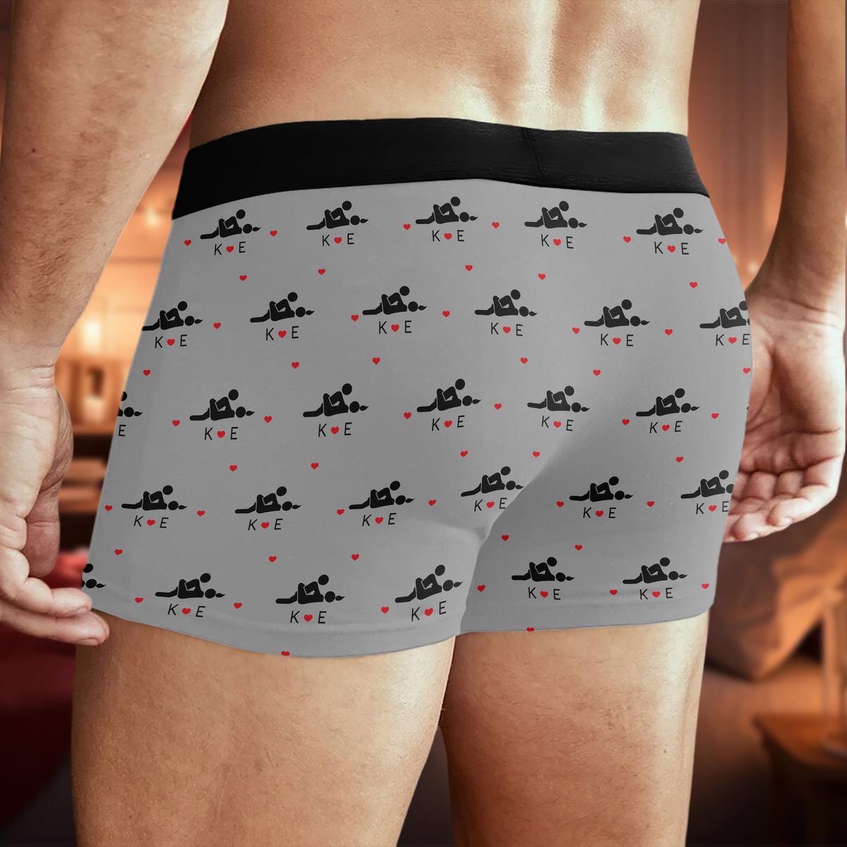 Personalized Funny Adult Boxer Briefs – Custom Novelty Underwear, Humorous Gift for Men HO82 903412