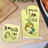 Custom Funny B*tch I Am Is The Secret Ingredient Oven Mitt - Baking Gift For Women LM32 899231