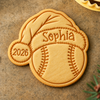 Personalized Name Sports Christmas Custom Shaped Cookie Stamp HA75 919650