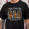 Custom Portrait Photo Happy Father's Day Dad With Kid Embroidered Shirt LM32 893537