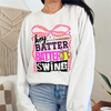 Retro Softball Batter Batter Swing Softball Family Bright Shirt HO82 893650