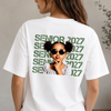 Custom Photo Senior 2027 Back Comfort Shirt - Personalized Class of 2027 Gift, Proud Family Gift HO82 903234