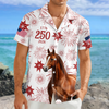 Personalized USA 250 Anniversary 1776-2026 Hawaii Shirt For Farmer, Horse Lovers CH07 910398