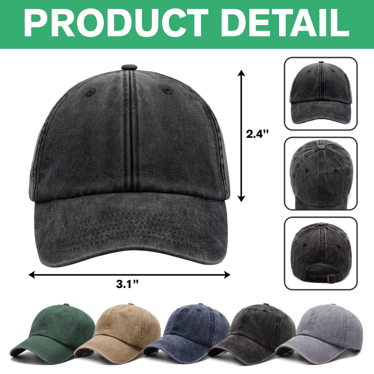 A True Hero Charlie Kirk Rest In Peace Washed Denim Baseball Cap HO82 65770