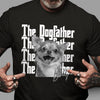 Personalized Vintage Photo The Dogfather Catfather Comfort Shirt For Dog Cat Lovers HA75 921568