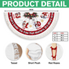 Custom Snowman Hearts Shine Together This Christmas Family Tree Skirt HO82 900062