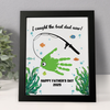 I Caught The Best Dad Ever Personalized Picture Frame Father's Day Gift HA75 892346