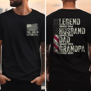 Personalized Legend Husband Dad Grandpa Shirt TH10 892883