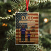 Personalized Name You Are The World Dad Family Christmas Acrylic Ornament LM32 895597