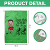 Custom Face I Use This Towel to Clean My Balls Personalized Golf Towel HA75 898682