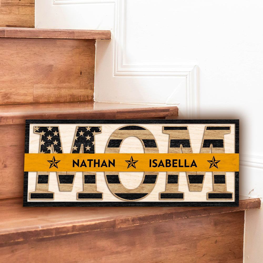 Personalized Keepsake For Beloved Job Lines Dad Wooden Sign LM32 893407