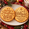 Custom Family Name Merry Christmas Cookie Stamp CH07 181108