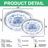 Personalized Wedding Venue Platter Plate Wedding Gift for Couple, Newlyweds LM32 670327